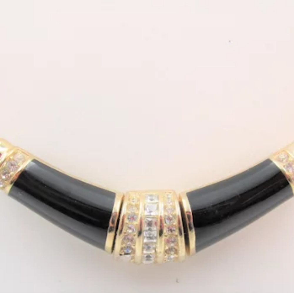 Vintage Christian Dior Necklace and Earrings - Picture 2 of 6